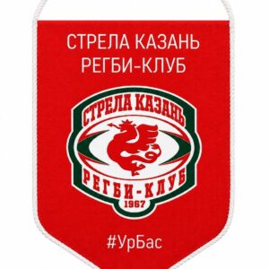 Вымпел красный РК "СТРЕЛА-АК БАРС"