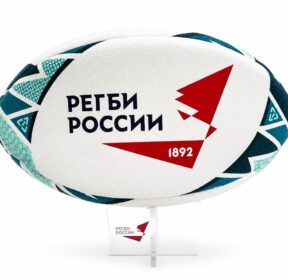 Подставка для регбийного мяча из прозрачного акрила